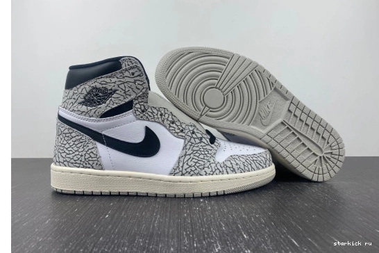 Jordan DZ5485-052 DZ5485-052 Cement White Retro High 1 OG 0224